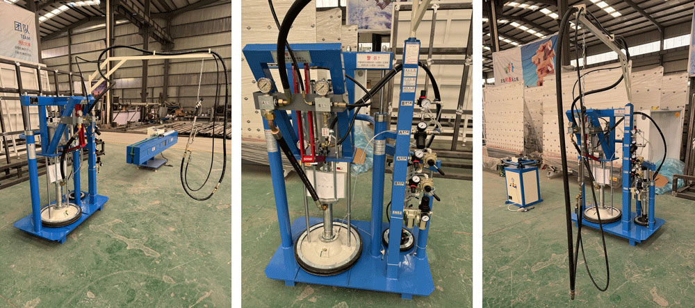 آلة طلاء مكونين