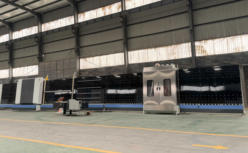 HH 2000 Isolerglas Flat Press produktionslinje