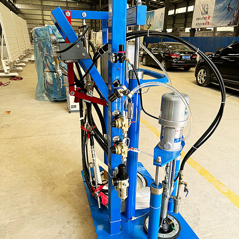 آلة بثق مانع التسرب السيليكوني المكونة من مكونين