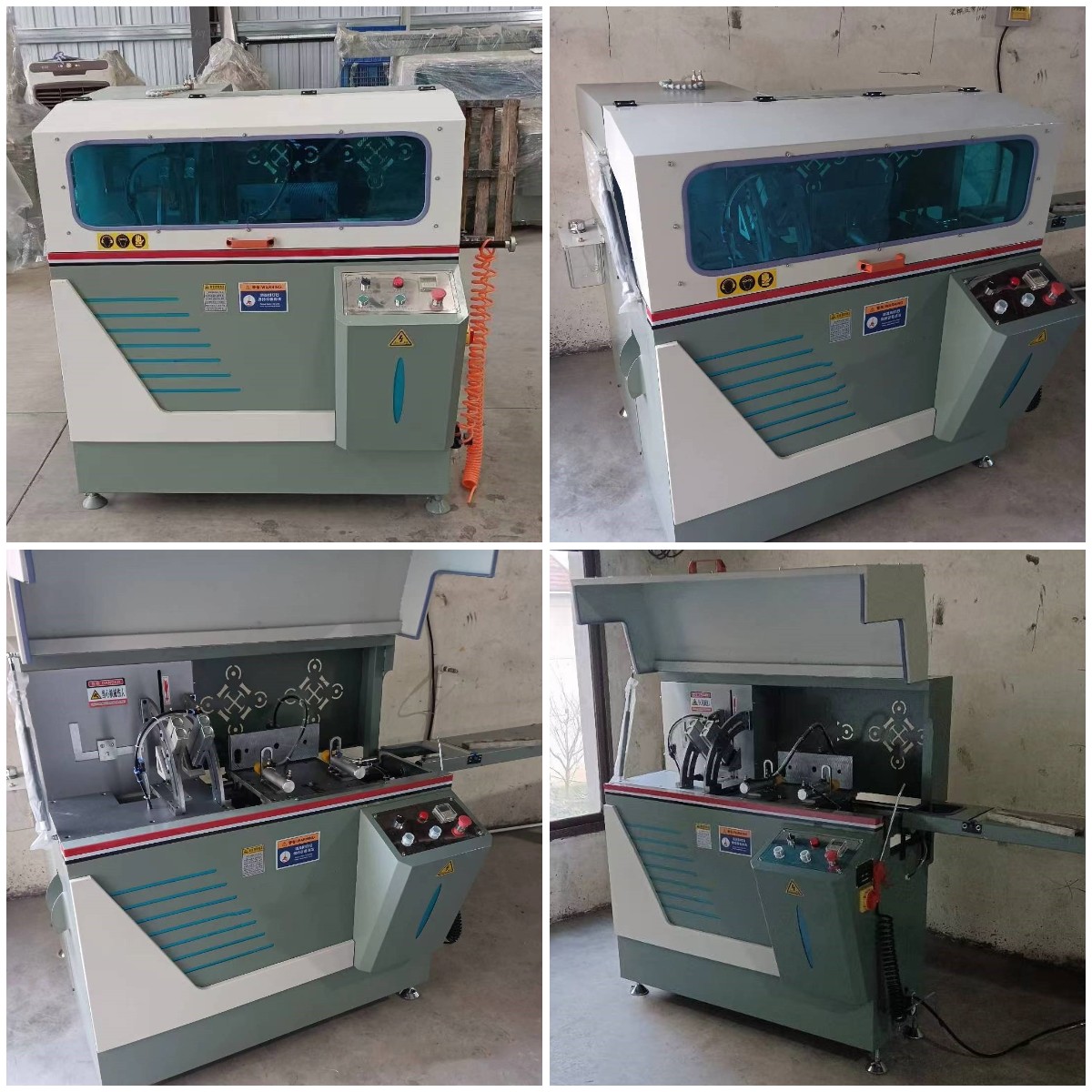 Машина для резки угловых алюминиевых окон Машина для резки угловых алюминиевых окон