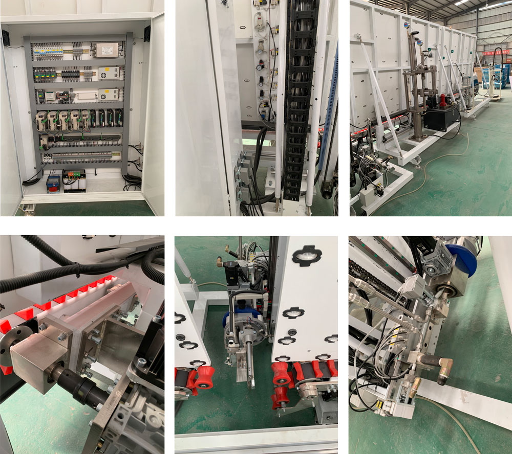 روبوت عزل الزجاج العازل الأوتوماتيكي بالكامل 2500 روبوت عزل الزجاج العازل الأوتوماتيكي بالكامل 2500